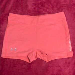 pink Under Armour spandex